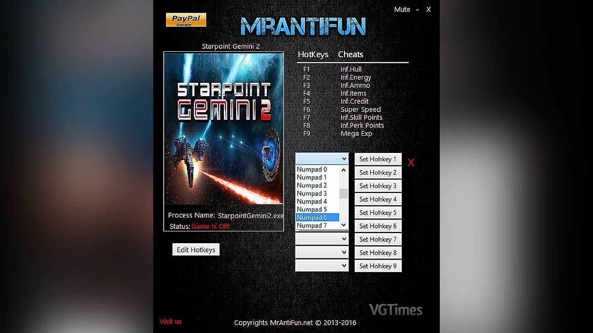 Starpoint Gemini 2 — Trainer (+9) [1.9200] [MrAntiFun]