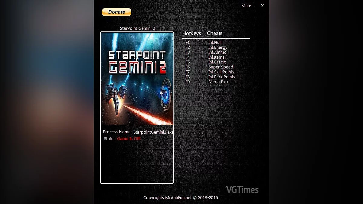 Starpoint Gemini 2 — Trainer (+9) [1.5000] [MrAntiFun]