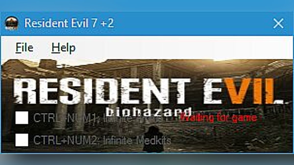 Resident Evil 7 Biohazard — Trainer (+2) [UPD: 02/07/2017] [gir489]