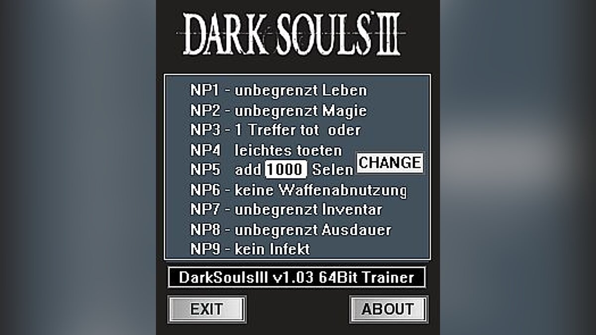 Dark Souls 3 — Trainer (+9) [1.03] [dR.oLLe]