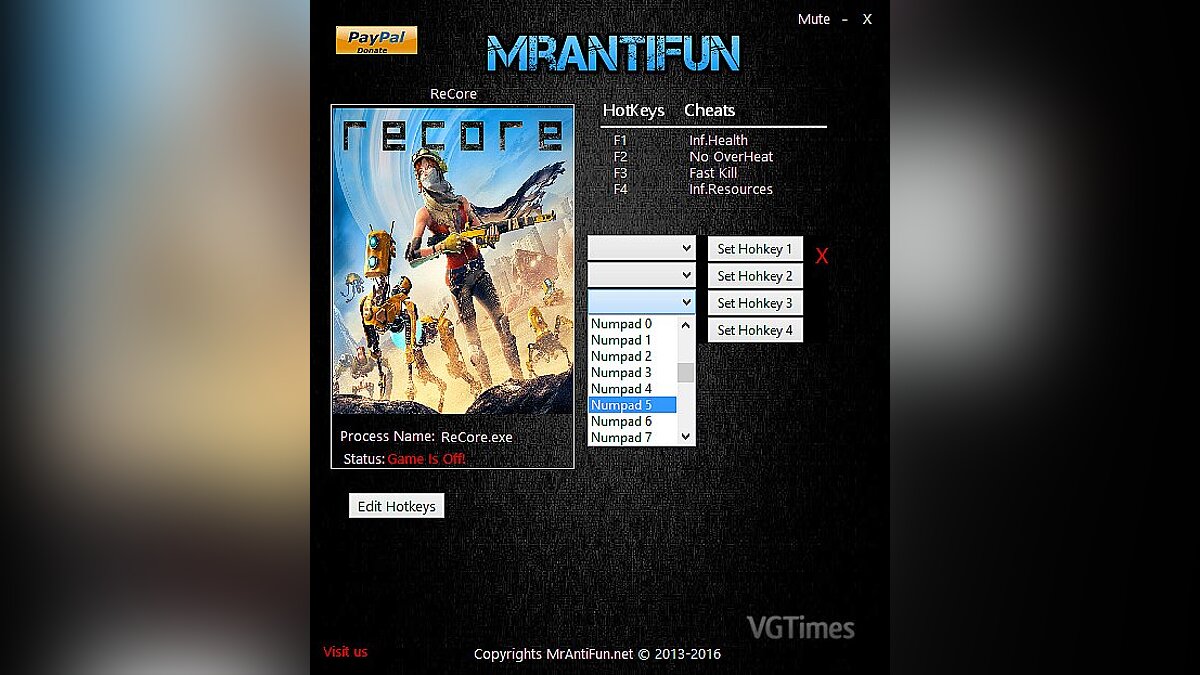 ReCore — Trainer (+4) [1.0.426.2] [MrAntiFun]