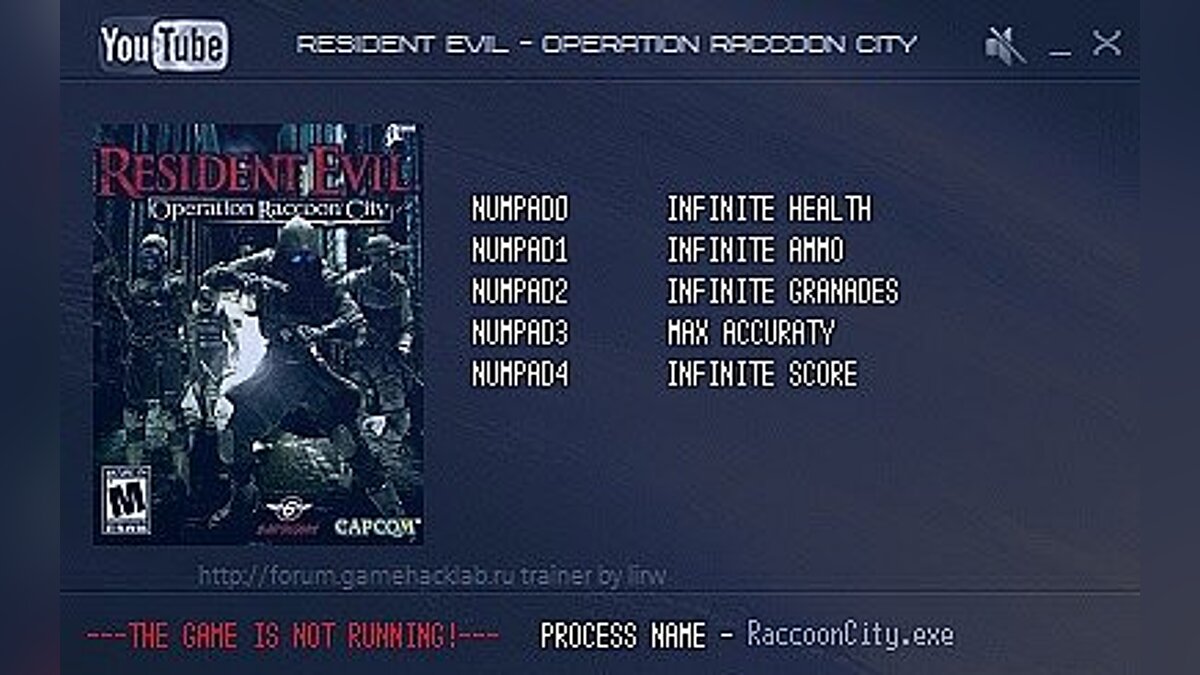 Resident Evil: Operation Raccoon City — Trainer (+5) [1.2.1803.135] [LIRW/GHL]