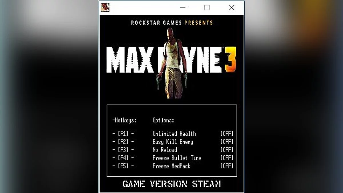 Max Payne 3 — Trainer (+5) [Latest Steam] [LIRW / GHL] - Updated: 02/21/2017