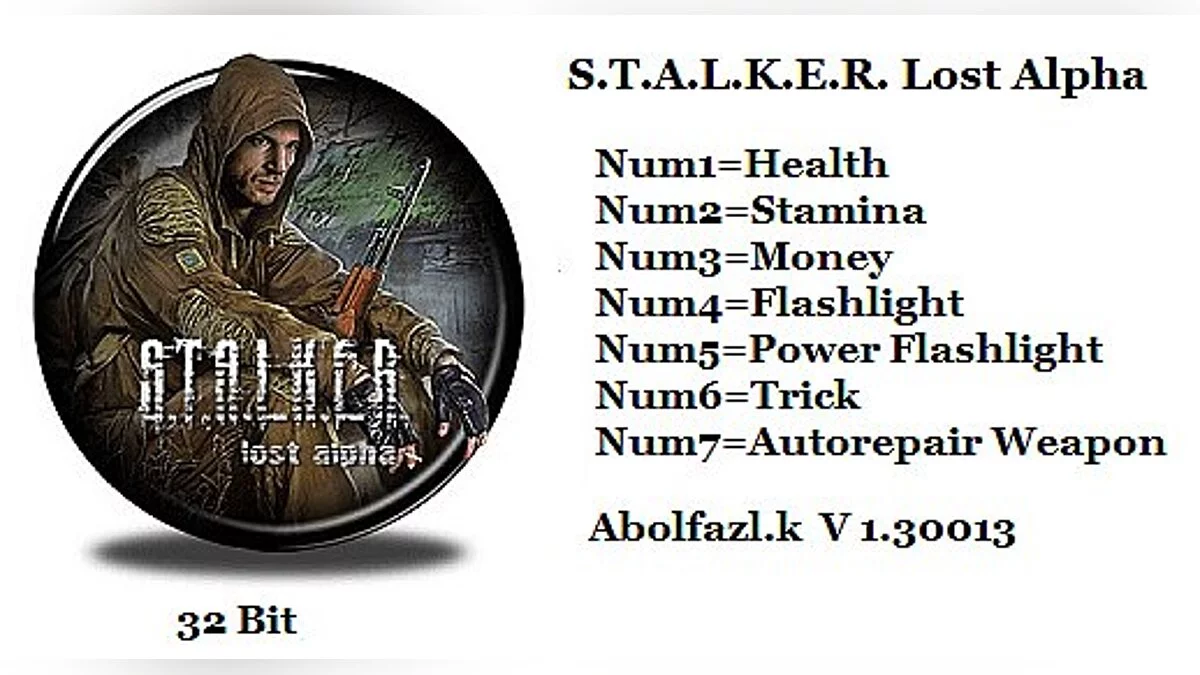 S.T.A.L.K.E.R.: Shadow of Chernobyl — Trainer (+7) [1.30013: x32] [Abolfazl.k]