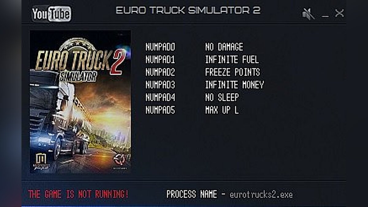 Euro Truck Simulator 2 — Trainer (+6) [1.21.1.4s (32-bit)] [LIRW/GHL]