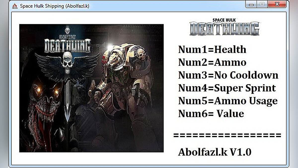 Space Hulk: Deathwing — Trainer (+6) [1.0 64bit] [Abolfazl.k]