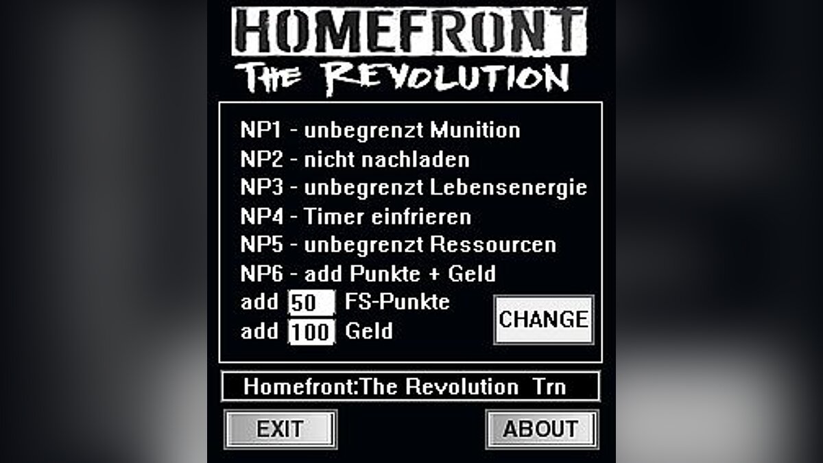 Homefront: The Revolution — Trainer (+8) [6.03.17] [dR.oLLe]