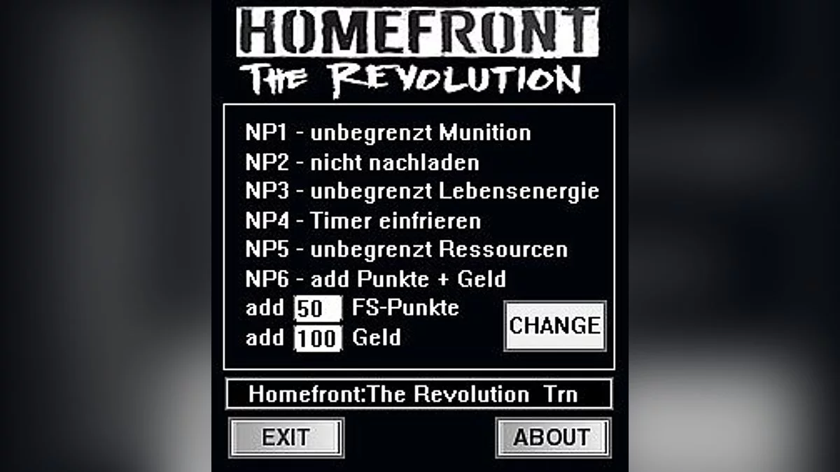 Homefront: The Revolution — Trainer (+8) [6.03.17] [dR.oLLe]