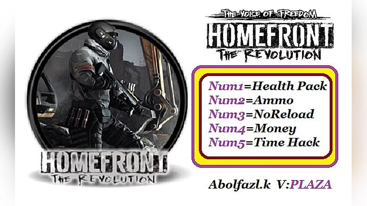 Homefront: The Revolution — Trainer (+5) [781464] [Abolfazl.k]