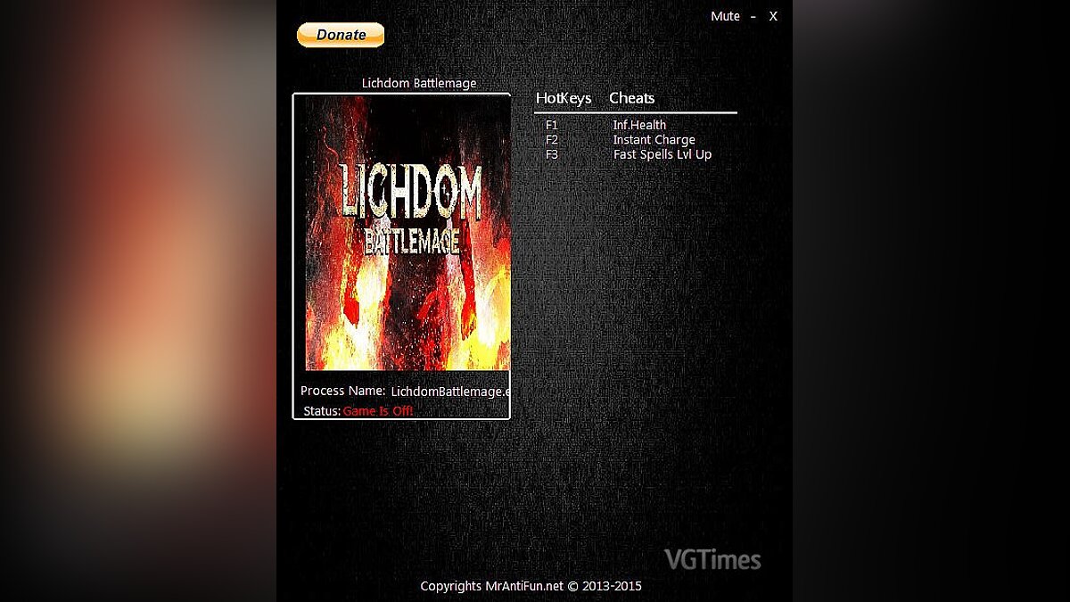 Lichdom: Battlemage — Trainer (+3) [Build 70219: 64 Bit] [MrAntiFun]