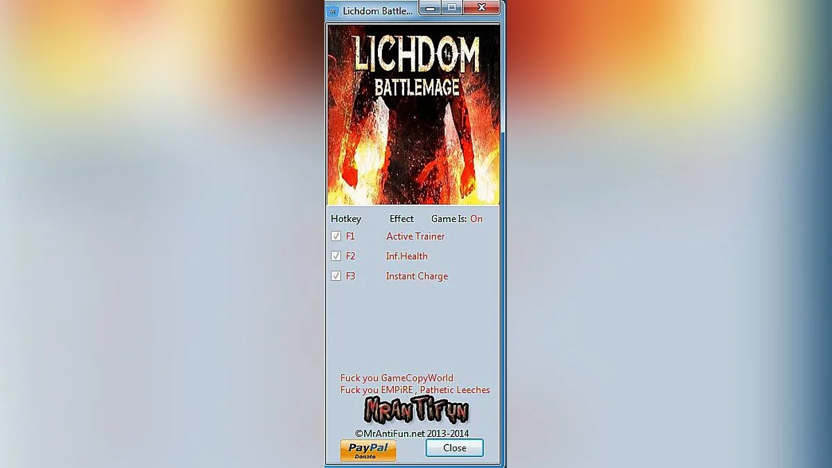 Lichdom: Battlemage — Trainer (+2) [Alpha 20140613] [MrAntiFun]