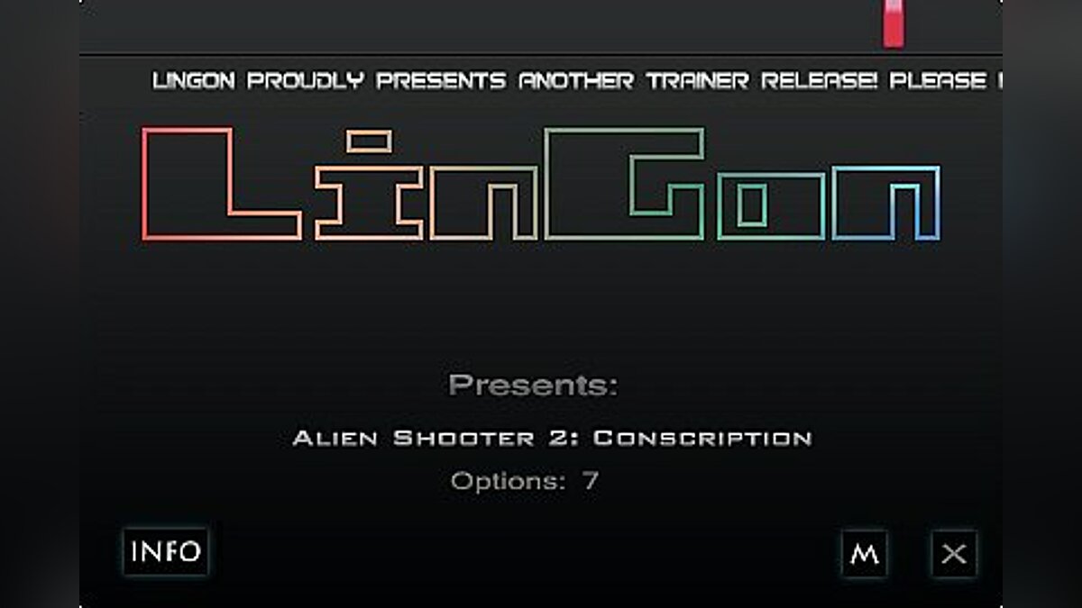 Alien Shooter: Vengeance — Trainer (+7) [1.0] [LinGon]