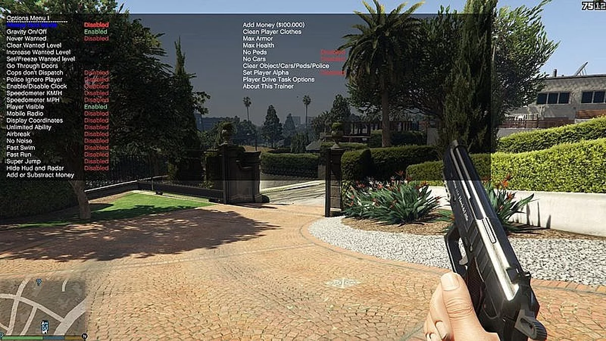 GTA 5 — Grand Theft Auto 5 (GTA V): Mod/Cheat-Mode (Simple Trainer 2.4) [Actualización: 21/10/2015]