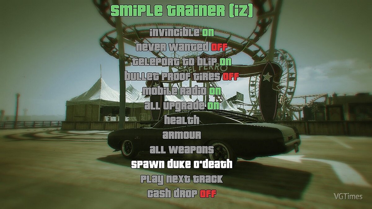 GTA 5 — Cheat-Mode (Simple Trainer (iz) v.001.463.1 [SP])