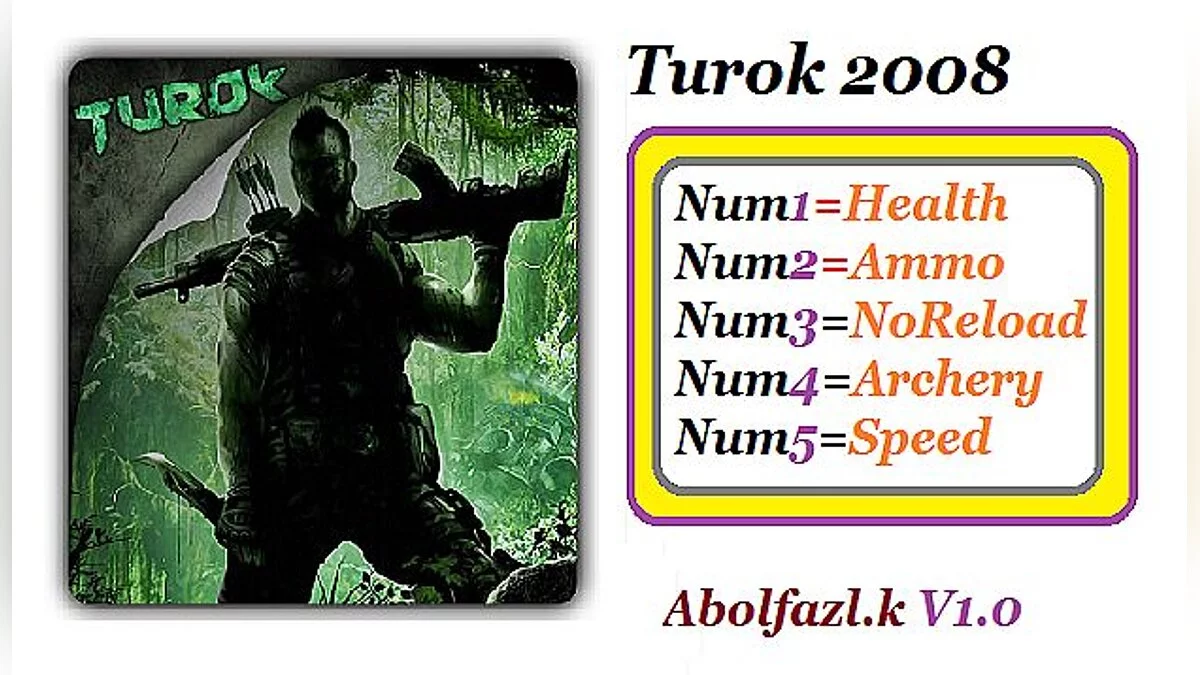 Turok — Trainer (+5) [1.0] [Abolfazl.k]