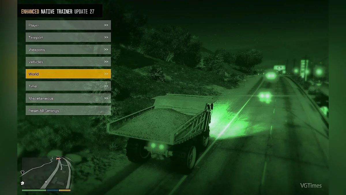 GTA 5 — Grand Theft Auto 5 (GTA V): Чит-Мод / Cheat-Mode (Enhanced Native Trainer Update 27)