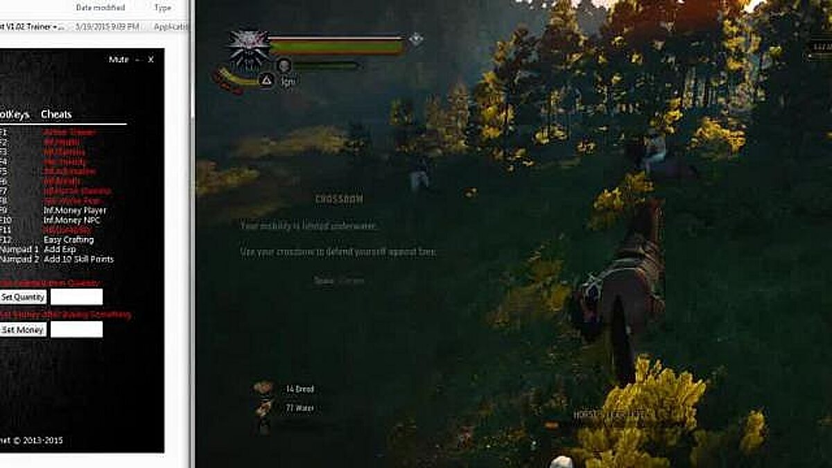 The Witcher 3: Wild Hunt — Trainer (+24) [1.21] [MrAntiFun]