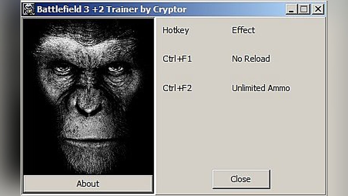 Battlefield 3 — Trainer (+2) [Cryptor]