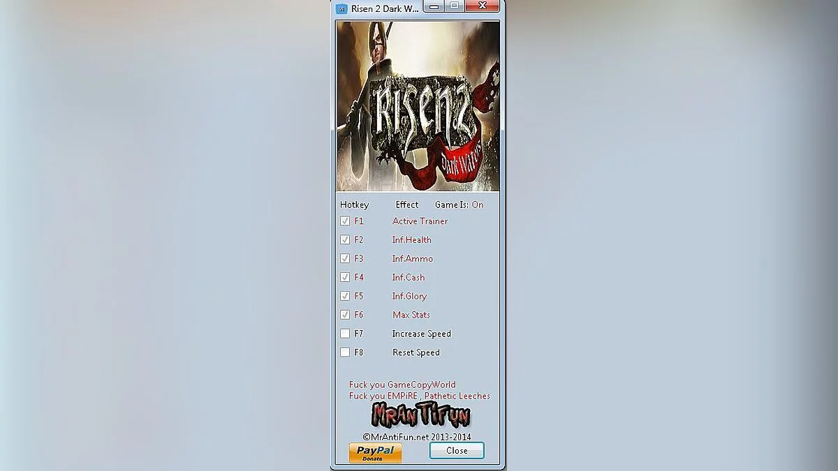 ARK: Survival Evolved — Трейнер / Trainer (+11) [255.2] [MrAntiFun]