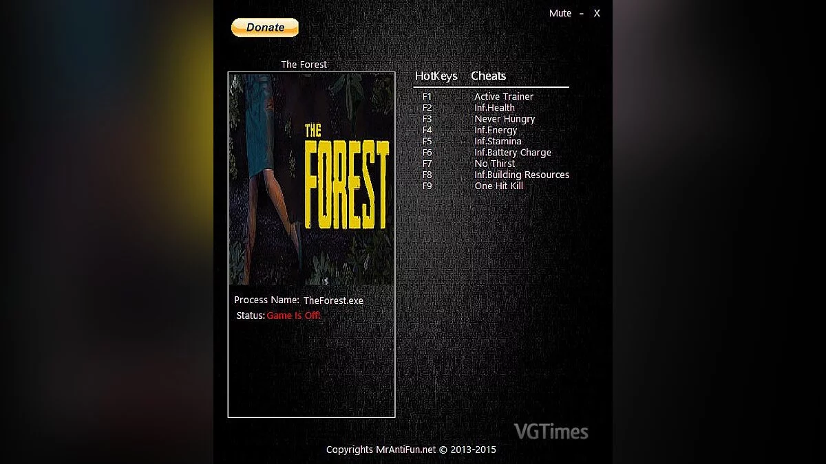 The Forest — Entrenador / entrenador (+9) [0.30] [Mrantifun]