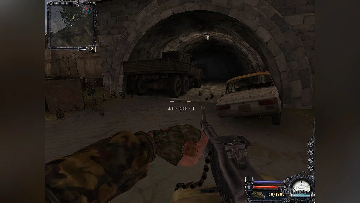S.T.A.L.K.E.R.: Clear Sky — Сохранение / SaveGame (У тоннеля в Лиманск, свободная игра)
