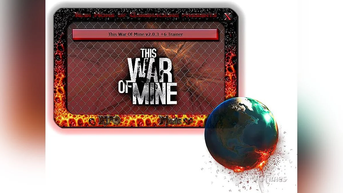 This War of Mine — Trainer (+6) [2.0.3] [iNvIcTUs OrCuS / HoG]