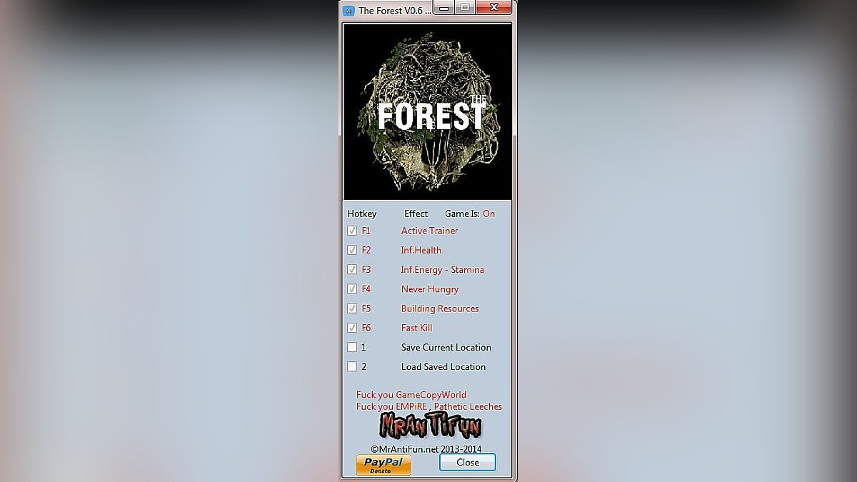 The Forest — Trainer (+7) [0.6] [MrAntiFun]