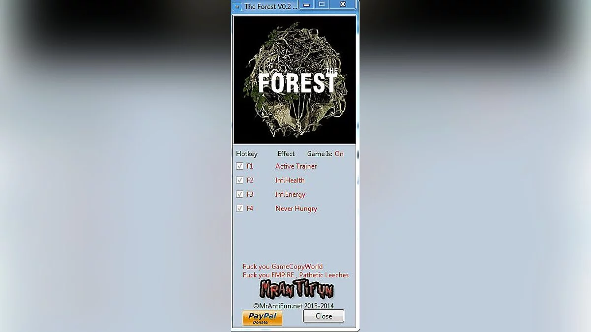 The Forest — Entrenador / entrenador (+3) [0.1] [Mrantifun]