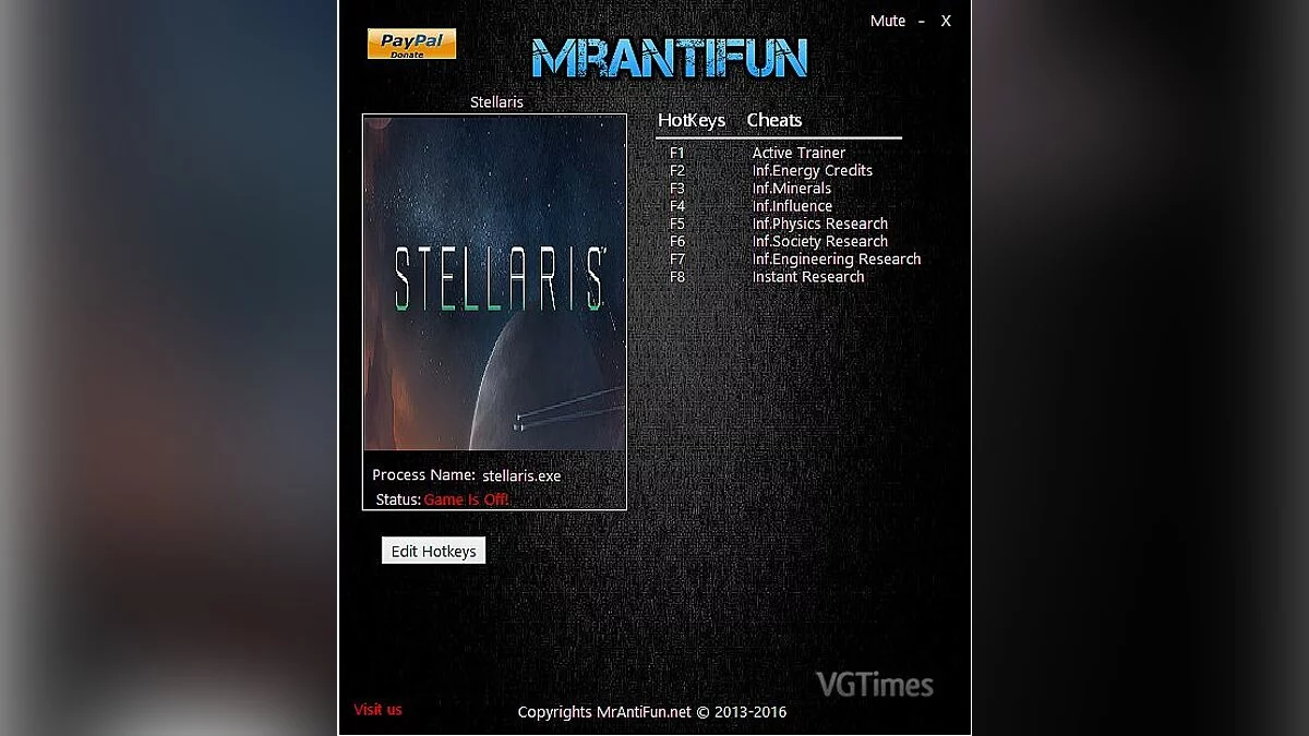 Stellaris — Trainer (+7) [1.00] [MrAntiFun]