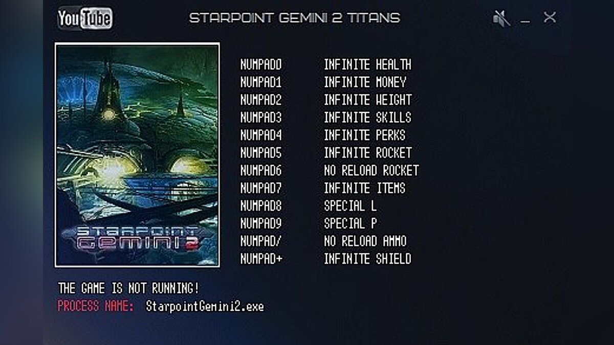 Starpoint Gemini 2 — Trainer (+12) [1.9] [LIRW/GHL]