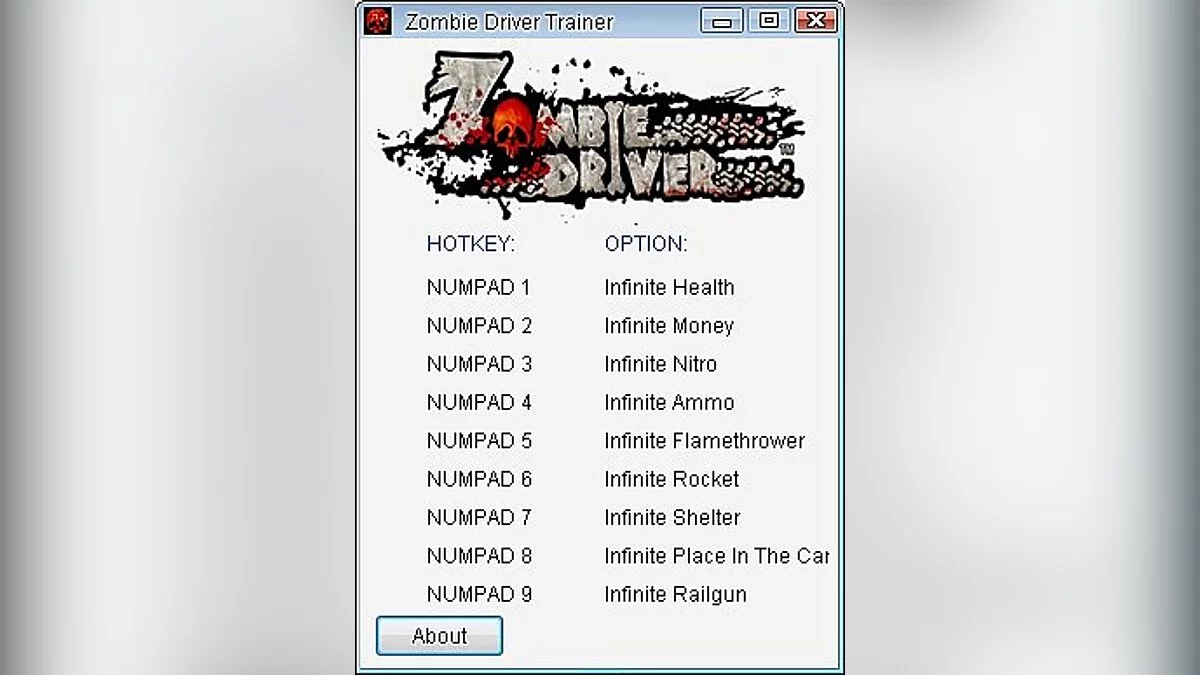 Zombie Driver — Trainer (+9) [1.2.7] [24K]