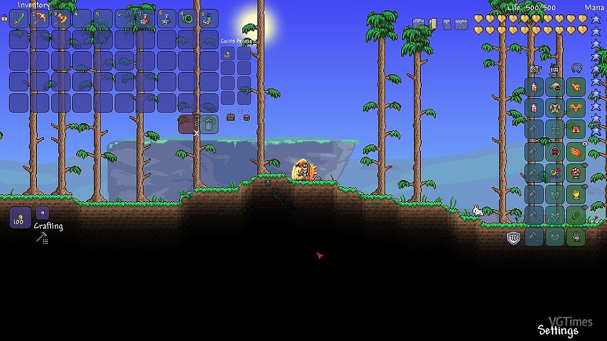 Terraria — Save / SaveGame (Top character, solar flare armor and accessories with speed enchant)