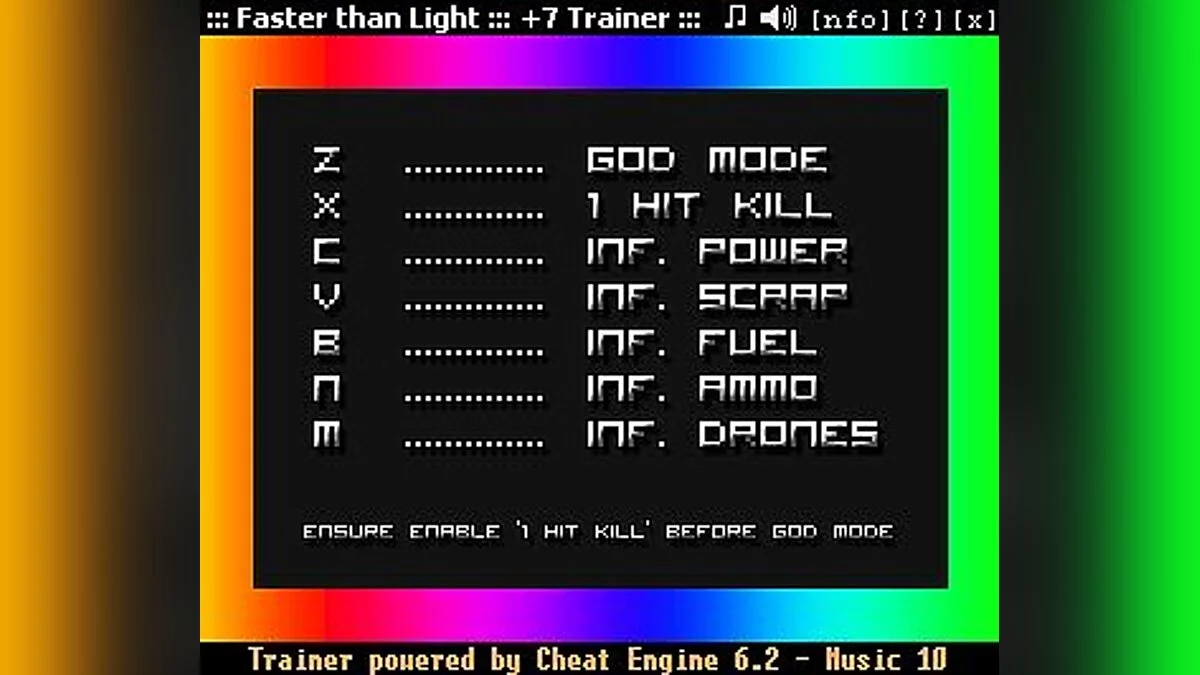 FTL: Faster Than Light — Трейнер / Trainer (+17) [1.5.4] [MrAntiFun]