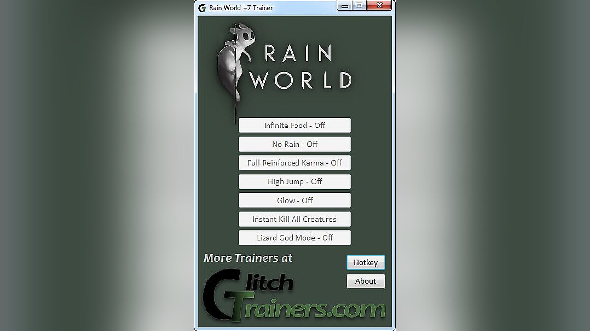 Rain World — Trainer (+7) [1.01] [Kompyuterlab]