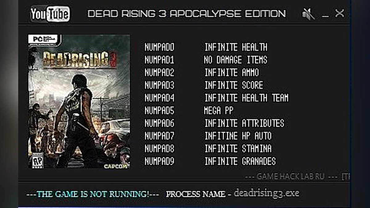 Dead Rising 3 — Entrenador / entrenador (+10) [1.06] [LIRW / GHL]