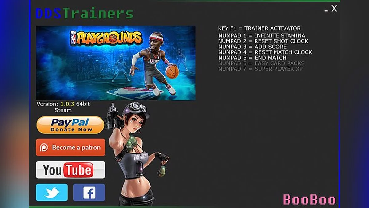 NBA Playgrounds — Trainer (+5) [1.03: 64bit] [BooBoo]