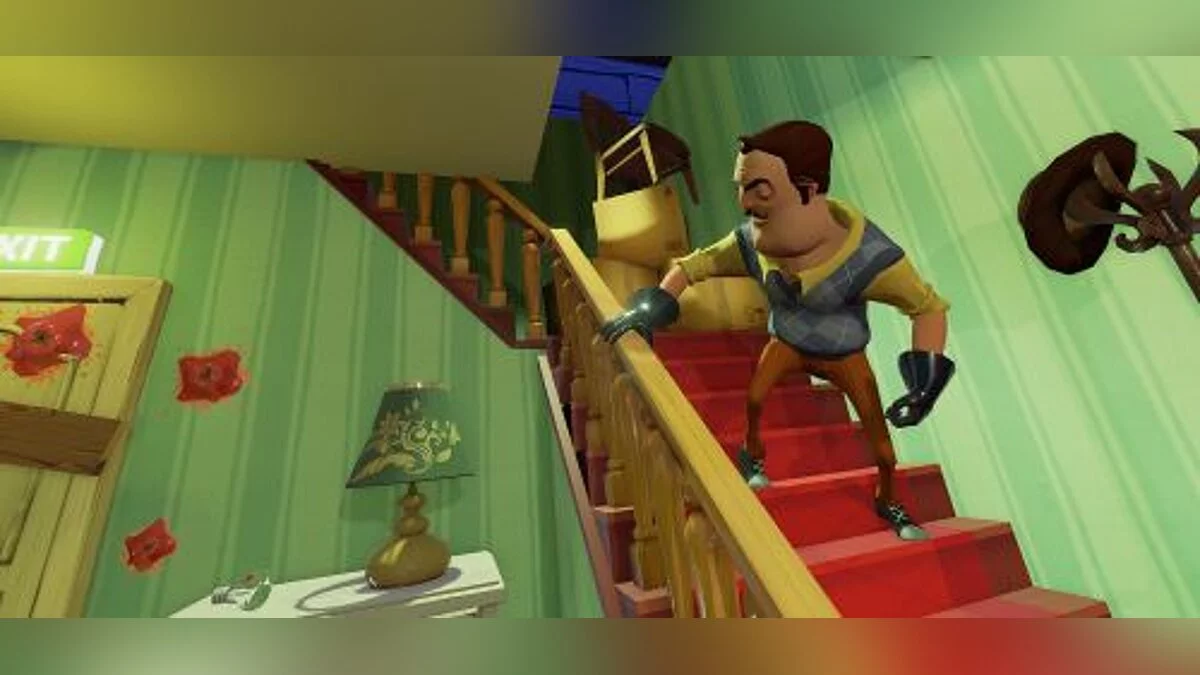 Hello Neighbor — Трейнер / Trainer (+4) [Alpha 4] [GreenHouseMB]