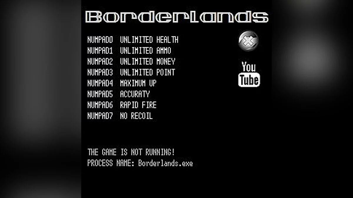 Borderlands — Trainer / Trainer (+8) [Najnovejši Steam] [LIRW / GHL]