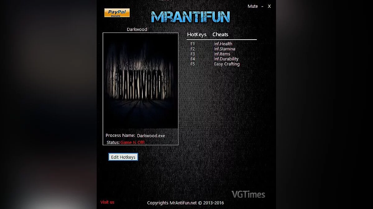 Darkwood — Тренер / тренер (+5) [10.0] [mrantifun]