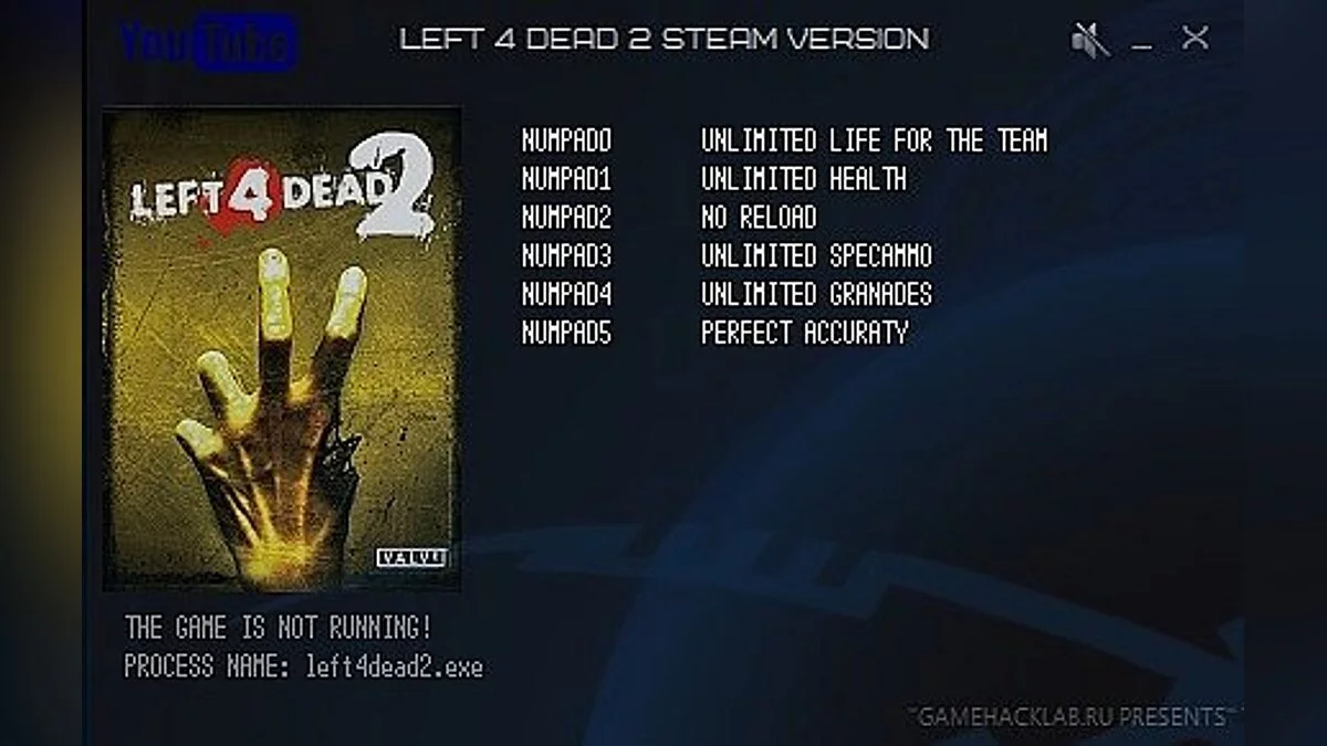 Left 4 Dead 2 — Entrenador / entrenador (+6) [2.1.4.2] [lirw / ghl]