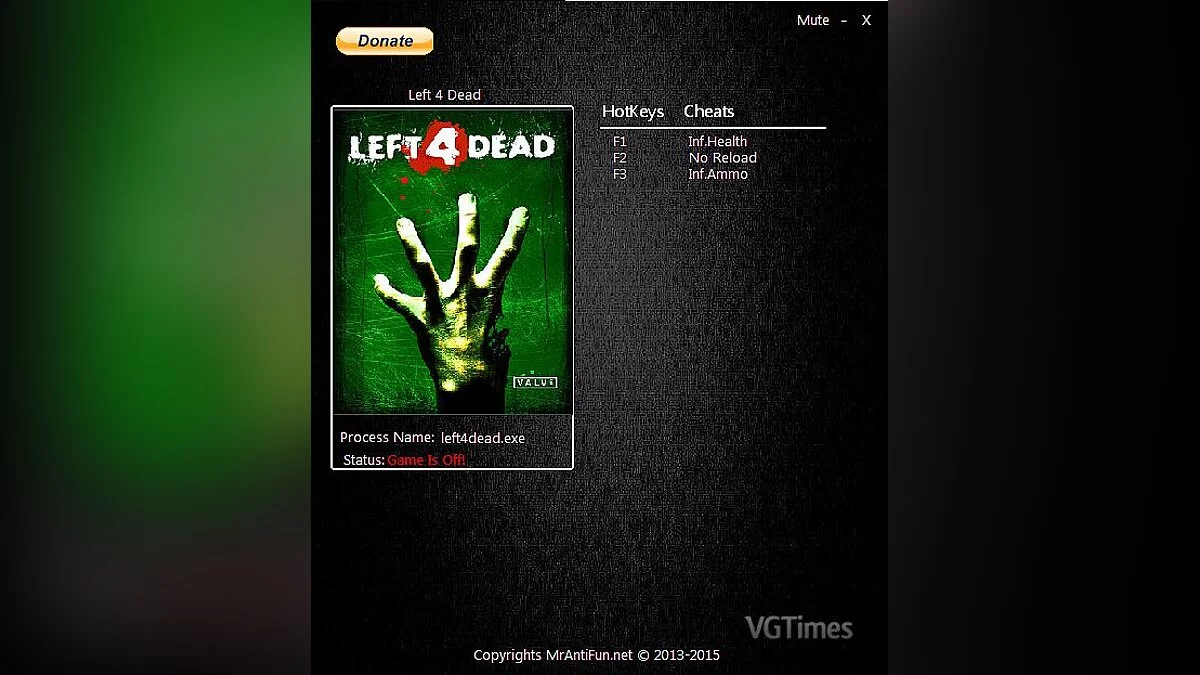 Left 4 Dead — Entrenador / entrenador (+3) [11.22.2015] [Mrantifun]