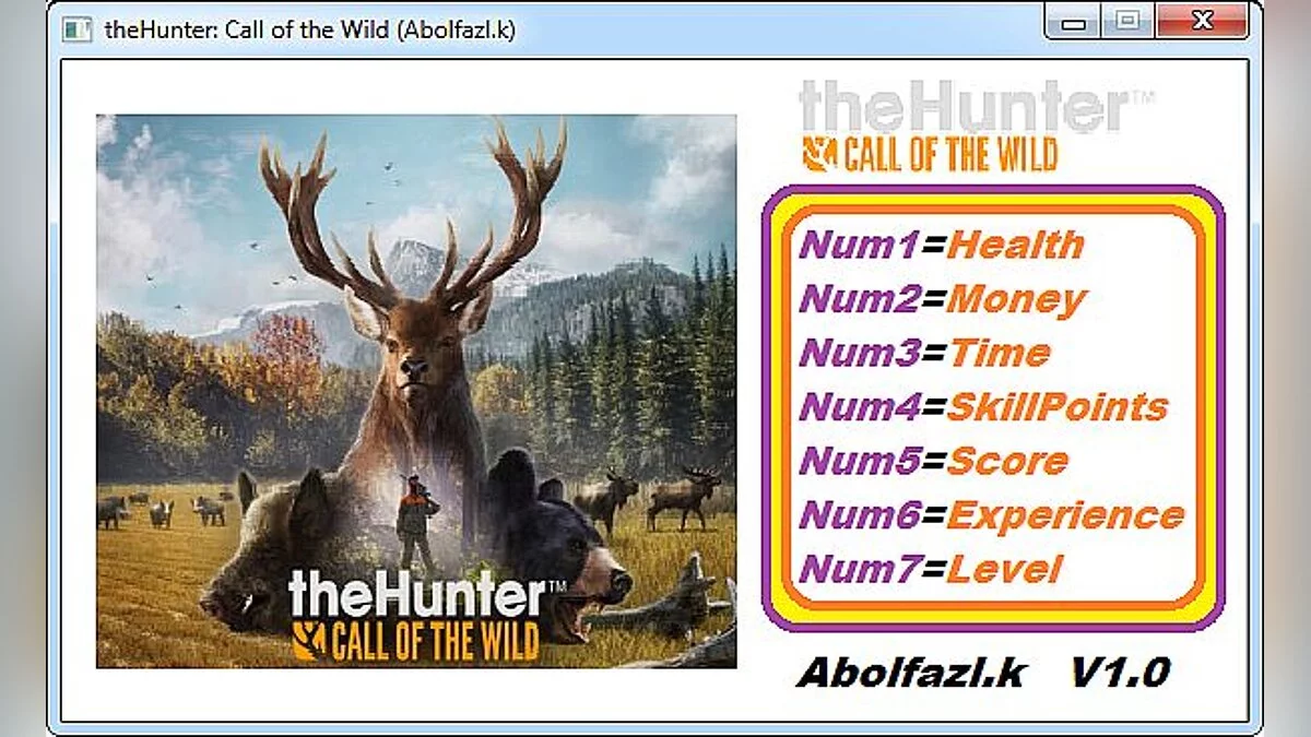 theHunter: Call of the Wild — Entrenador / entrenador (+7) [1.0] [abolfazl.k]