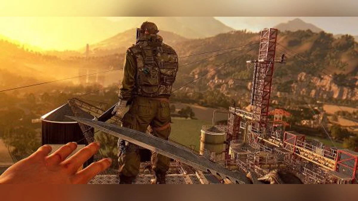 Dying Light — Збереження на початку золотою зброєю