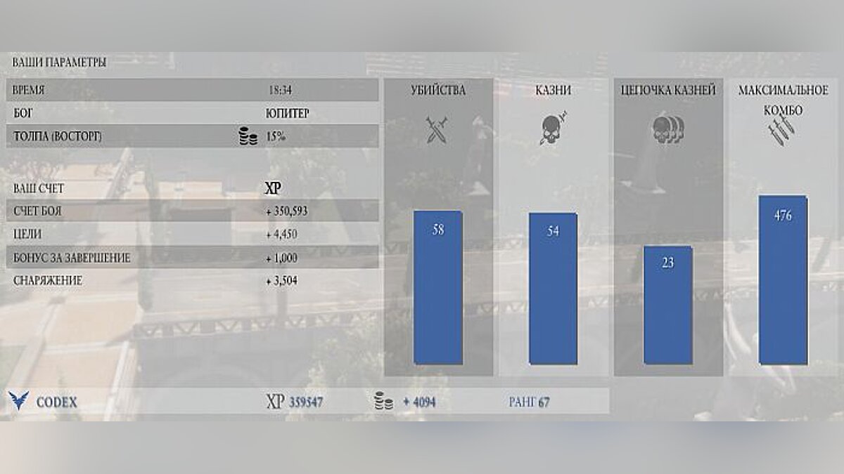 Ryse: Son of Rome — Save / SaveGame ("Gladiator Mode" level 90) [CODEX]