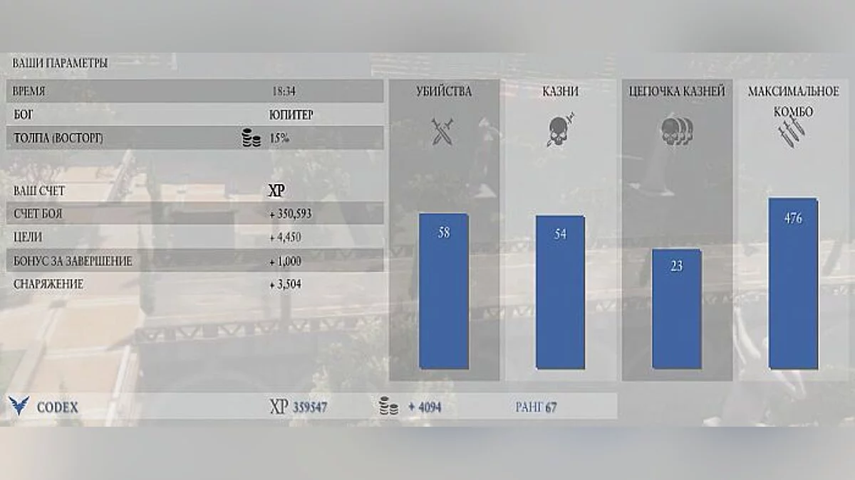 Ryse: Son of Rome — Preservación / SaveGame ("Modo Gladiator" 90 nivel) [Codex]