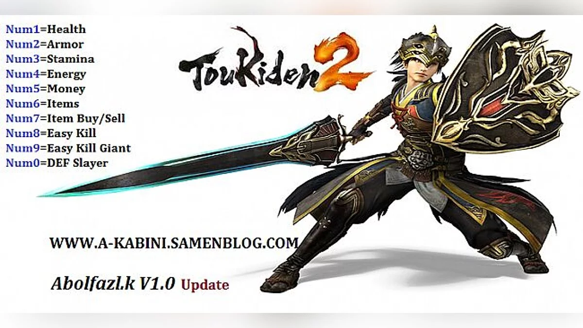 Toukiden 2 — Trainer (+10) [1.0] [Abolfazl.k]