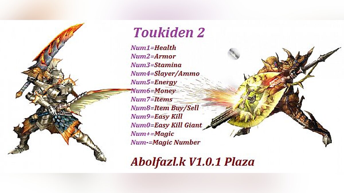 Toukiden 2 — Trainer (+12) [1.0.1] [Abolfazl.k]