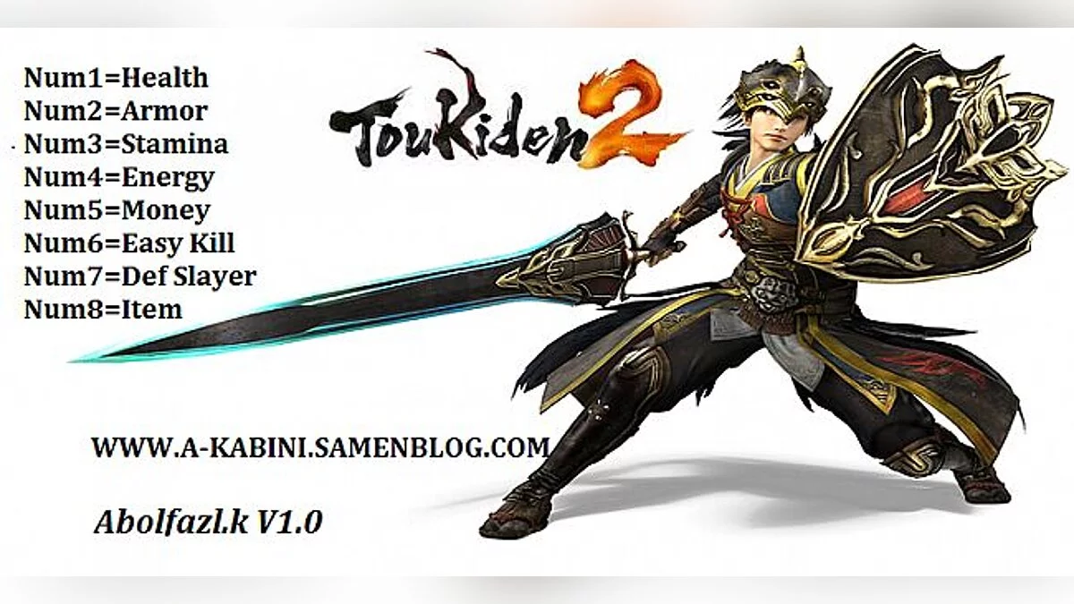 Toukiden 2 — Trainer (+8) [1.0] [Abolfazl.k]