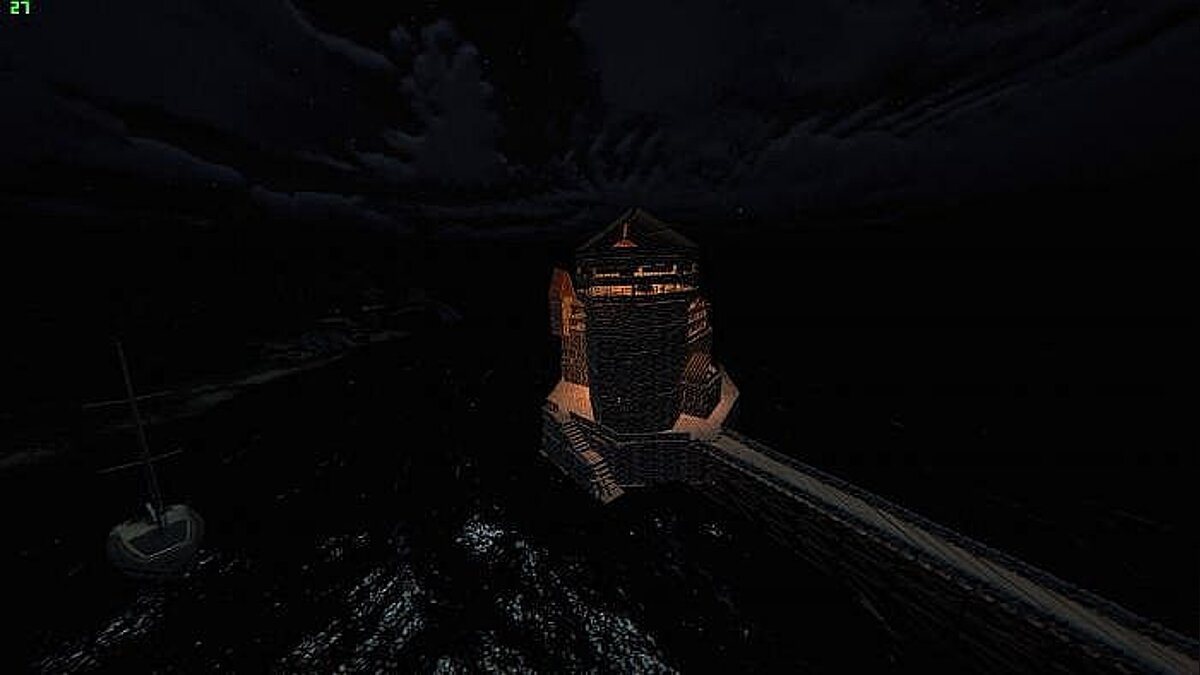 The Forest — Save / SaveGame (Citadel with elevator, near the yacht, warehouses, water, food, weapons)