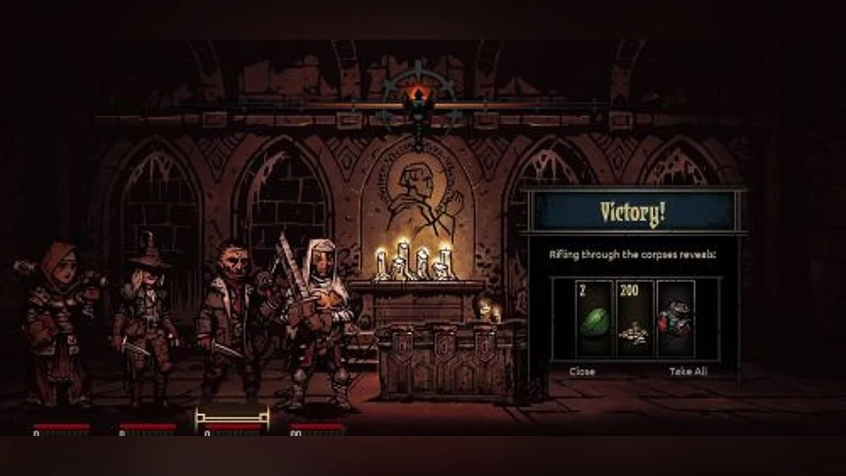 Darkest Dungeon — Трейнер / Trainer (+6) [Build 7908] [MrAntiFun]